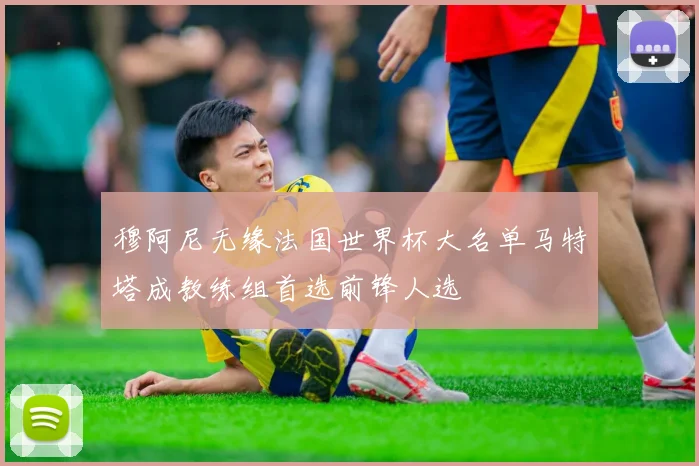 穆阿尼无缘法国世界杯大名单马特塔成教练组首选前锋人选